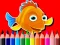 Xogo Back To School: Fish Coloring Book en liña