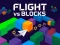Xogo Flight vs Blocks en liña