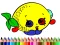 Xogo Back To School: Fruits Coloring Book en liña
