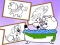 Xogo Cartoon Coloring for Kids Animals en liña