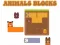 Xogo Animals Blocks en liña
