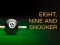 Xogo Nine, eight and snooker en liña
