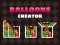 Xogo Balloons Creator en liña