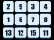 Xogo Numbers Sliding Puzzle en liña