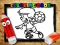 Xogo Back To School Coloring Book en liña