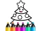 Xogo Drawing Christmas For Kids en liña