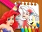 Xogo The Little Mermaid Coloring Book en liña