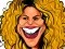 Xogo Shakira Funny Face en liña