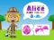 Xogo World of Alice Dino Colors en liña