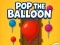Xogo Pop The Balloons en liña