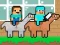 Xogo Noob vs Pro HorseCraft en liña