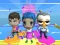 Xogo Fall Guys And Girls Chibi Race Knockdown Multiplay en liña