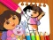 Xogo Dora the Explorer the Coloring Book en liña