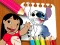 Xogo Lilo and Stitch Coloring Book en liña