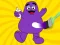 Xogo Grimace Shake Coloring Book en liña