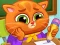 Xogo Lovely Virtual Cat At School en liña