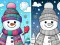 Xogo Coloring book Winter en liña