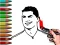 Xogo Ronaldo Coloring Book en liña