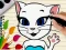 Xogo Talking Angela Coloring Book en liña