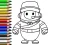 Xogo Fall Guys Halloween Coloring Book en liña