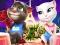 Xogo Talking Tom and Angela Coloring en liña