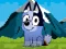 Xogo Bluey dog pixal en liña