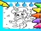 Xogo Magical Unicorn Coloring Pages en liña