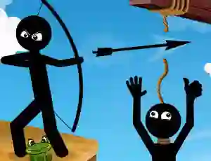 Xogo Bow Master Stickman Hero en liña