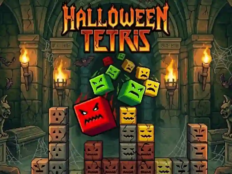 Xogo Halloween Tetris en liña