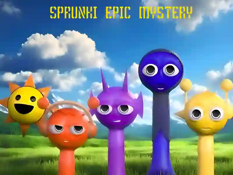 Xogo Sprunki Epic Mystery en liña