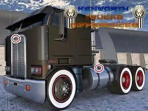 Xogo Kenworth Trucks Differences en liña