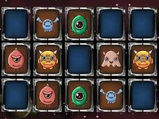 Xogo Aliens Memory Game en liña