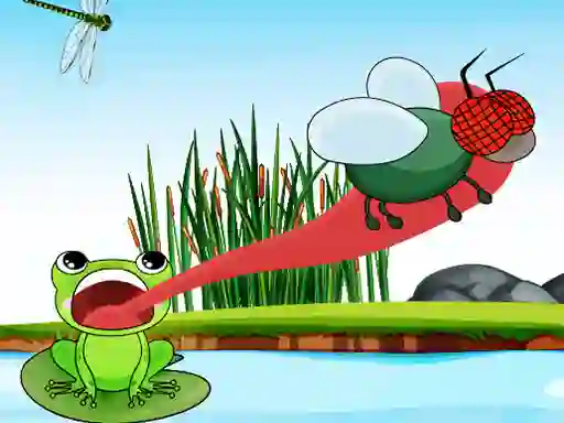 Xogo Hungry Frog en liña