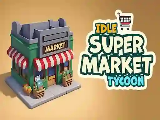 Xogo Idle Supermarket Tycoon en liña