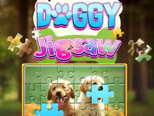 Xogo Doggy Jigsaw en liña