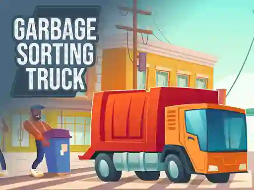 Xogo Garbage Sorting Truck en liña