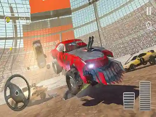 Xogo Derby Car Racing Stunt en liña