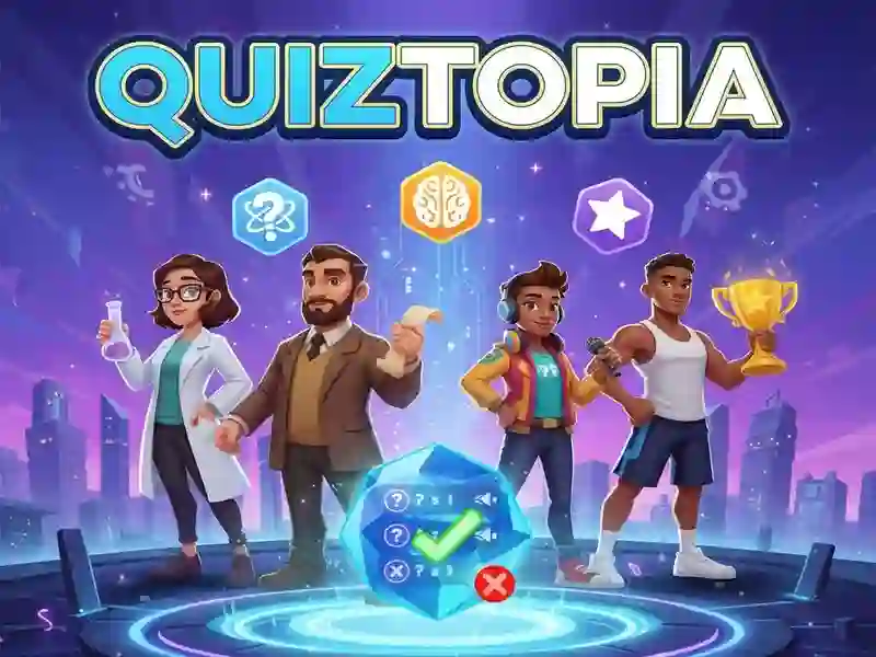 Xogo Quiztopia en liña