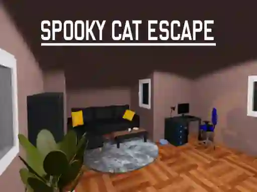 Xogo Spooky Cat Escape en liña