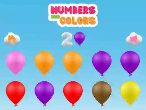 Xogo Numbers And Colors en liña