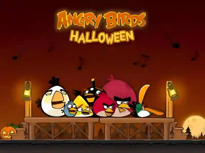 Xogo Angry birds Halloween HD en liña