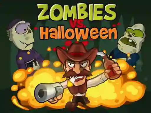 Xogo Zombies Vs Halloween en liña