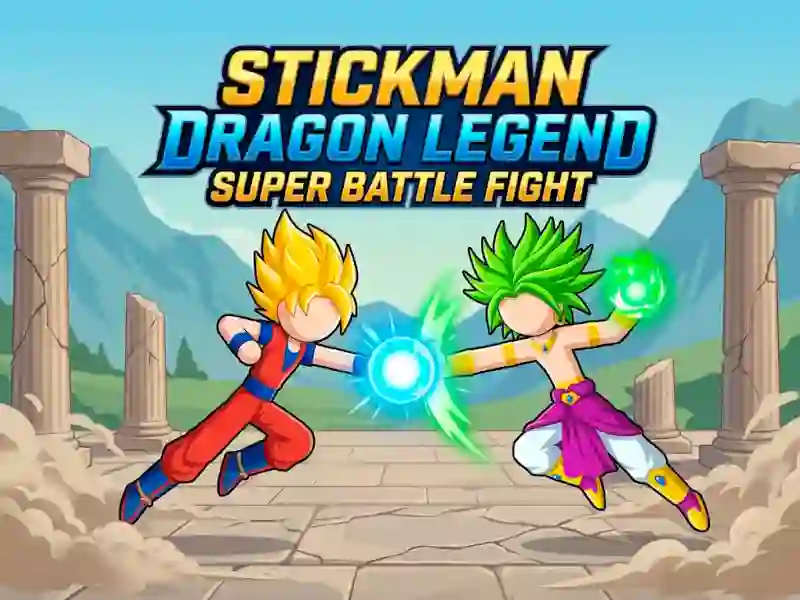 Xogo Stickman Dragon Legend Super Battle Fight en liña
