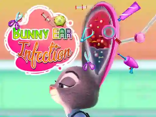 Xogo Bunny Ear Infection en liña