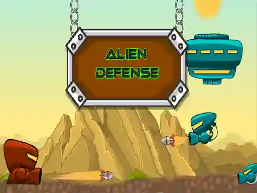 Xogo Alien Defense en liña