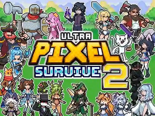 Xogo Ultra Pixel Survive 2 en liña