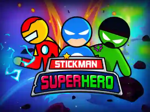 Xogo Stickman Super Hero en liña