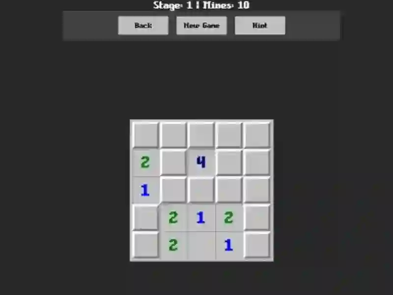 Xogo Explainable Minesweeper en liña