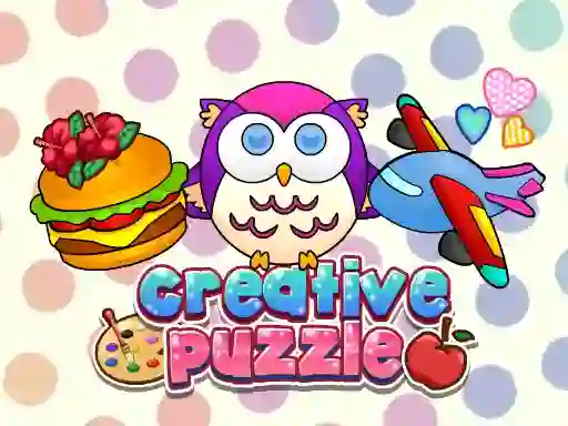 Xogo Puzzle & Coloring For Kids en liña