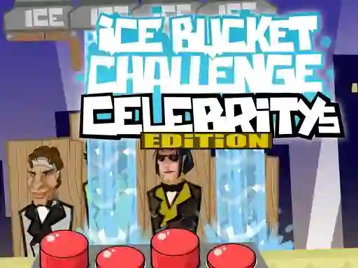 Xogo Ice bucket challenge celebrity edition en liña